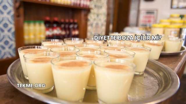 Diyette Boza İçilir mi?