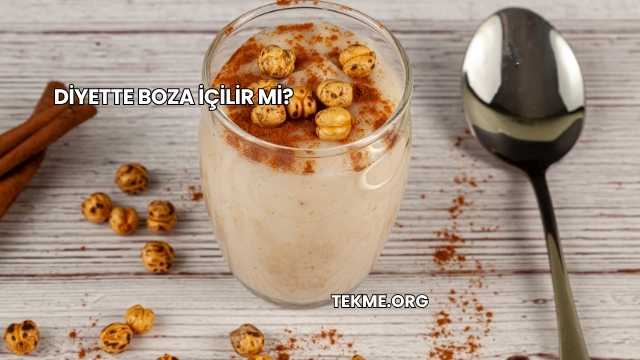 Diyette Boza İçilir mi?