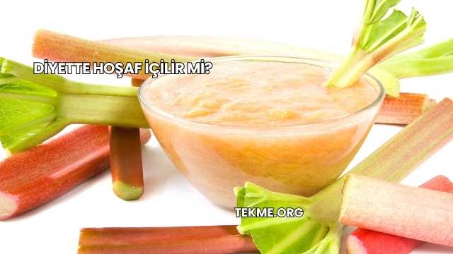 Diyette Hoşaf İçilir mi?