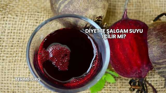 Diyette Şalgam Suyu İçilir mi?