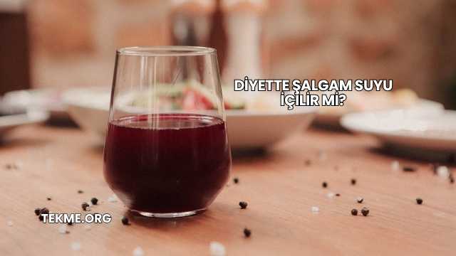 Diyette Şalgam Suyu İçilir mi?