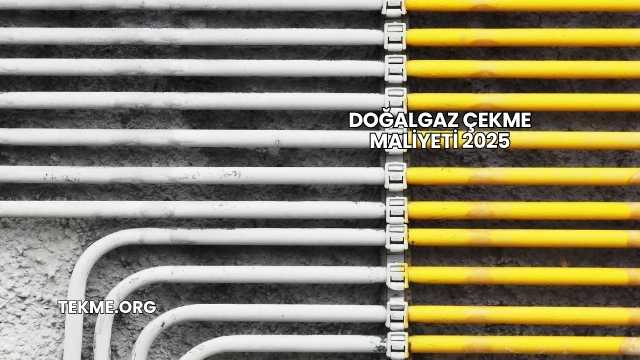 Doğalgaz Çekme Maliyeti 2025