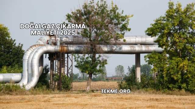 Doğalgaz Çıkarma Maliyeti 2025