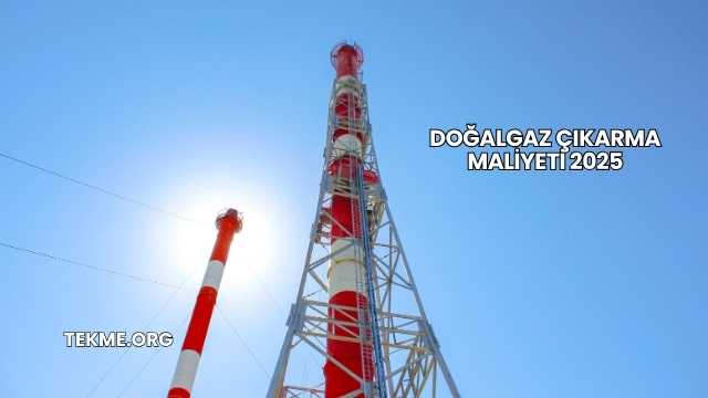 Doğalgaz Çıkarma Maliyeti 2025