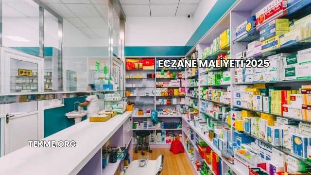 Eczane Maliyeti 2025