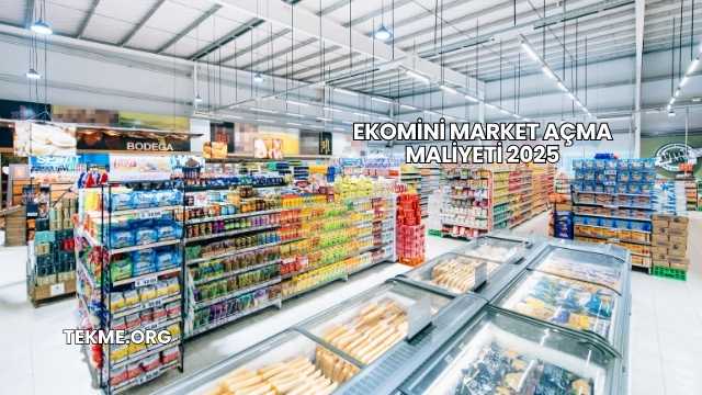 Ekomini Market Açma Maliyeti 2025