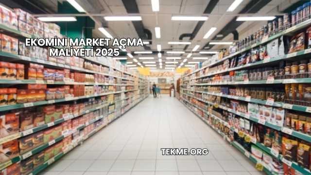 Ekomini Market Açma Maliyeti 2025