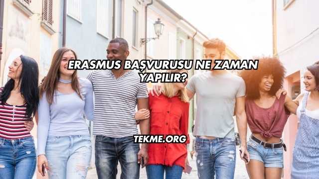 Erasmus Başvurusu Ne Zaman Yapılır?