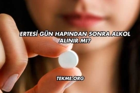 Ertesi Gün Hapından Sonra Alkol Alınır mı?