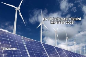 Ev Tipi Rüzgar Türbini Maliyeti 2025