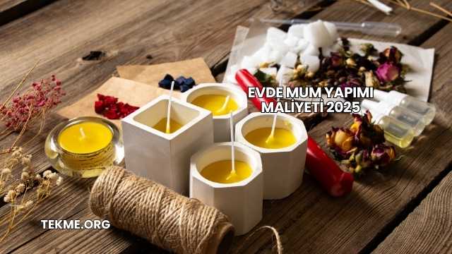 Evde Mum Yapımı Maliyeti 2025
