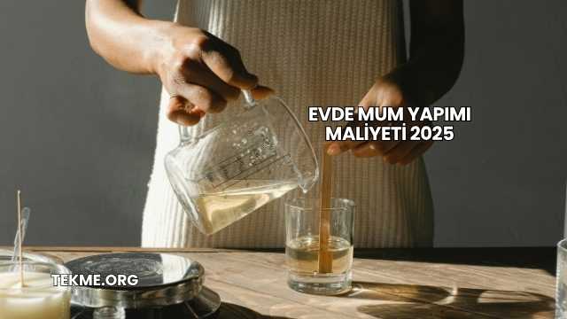 Evde Mum Yapımı Maliyeti 2025