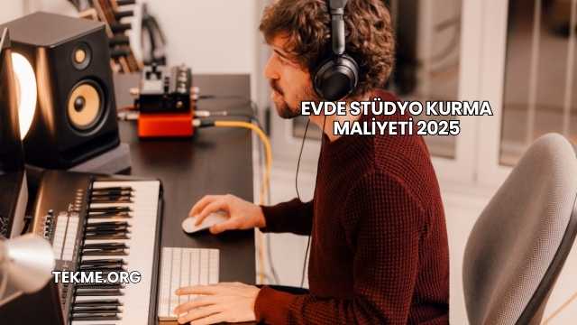 Evde Stüdyo Kurma Maliyeti 2025