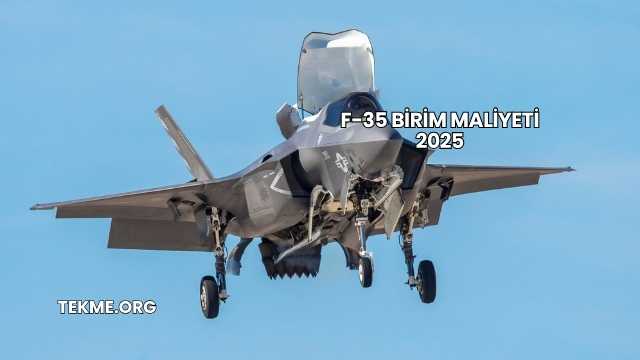 F-35 Birim Maliyeti 2025