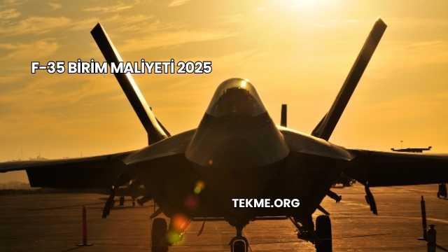 F-35 Birim Maliyeti 2025