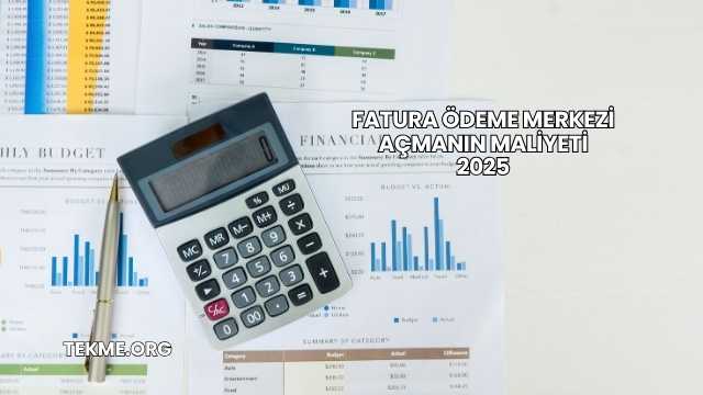 Fatura Ödeme Merkezi Açmanın Maliyeti 2025