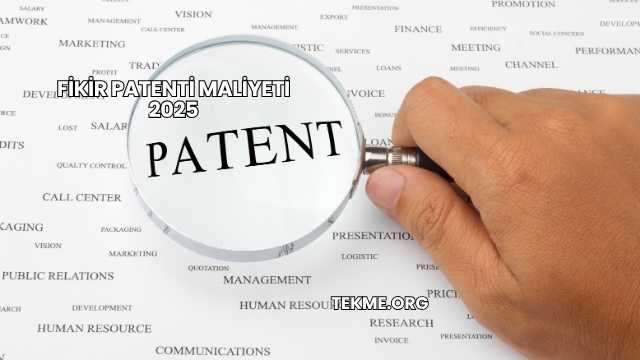 Fikir Patenti Maliyeti 2025
