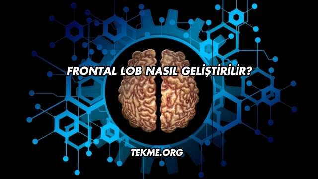 Frontal Lob Nasıl Geliştirilir?