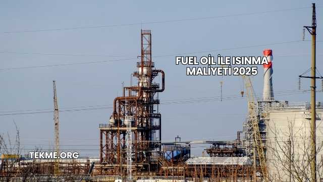 Fuel Oil ile Isınma Maliyeti 2025