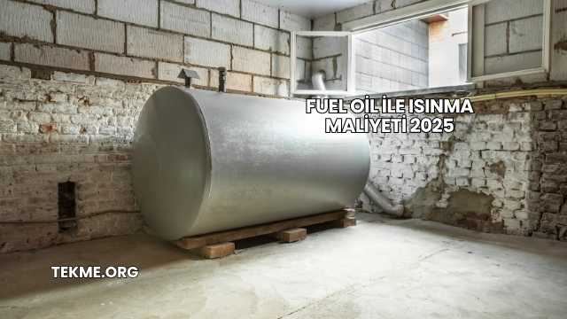 Fuel Oil ile Isınma Maliyeti 2025