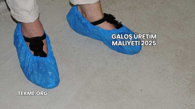 Galoş Üretim Maliyeti 2025