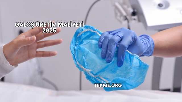 Galoş Üretim Maliyeti 2025
