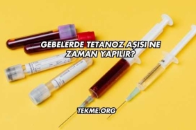 Gebelikte Tetanoz Aşısı Ne Zaman Yapılır?