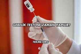 Gebelik Testi Ne Zaman Yapılır?