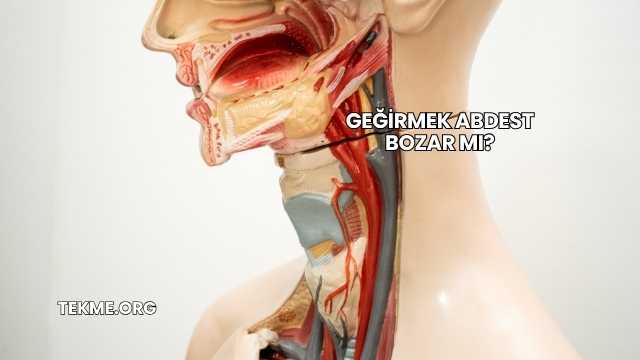 Geğirmek Abdest Bozar mı?