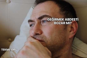 Geğirmek Abdesti Bozar mı?