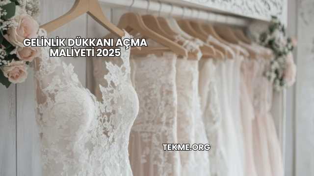 Gelinlik Dükkanı Açma Maliyeti 2025