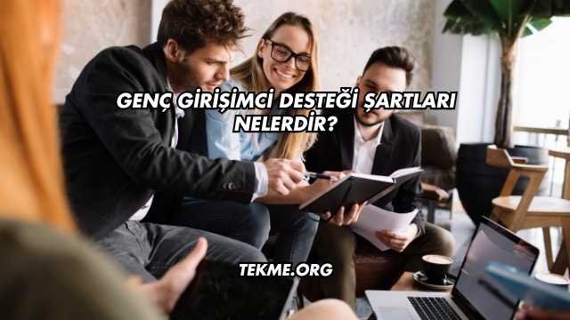 Genç Girişimci Desteği Şartları Nelerdir?