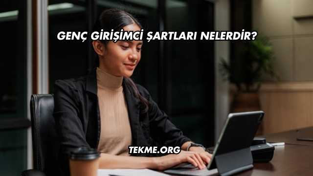 Genç Girişimci Şartları Nelerdir?