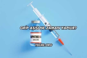 Grip Aşısı Ne Zaman Yapılır?