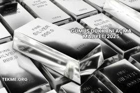 Gümüş Dükkanı Açma Maliyeti 2025