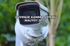 Güvenlik Kamera Sistemi Maliyeti 2025
