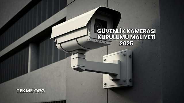 Güvenlik Kamerası Kurulumu Maliyeti 2025