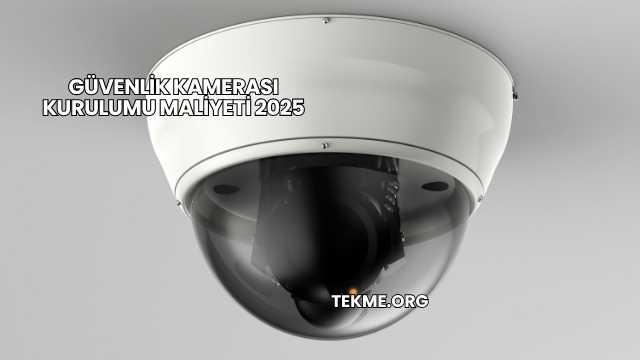 Güvenlik Kamerası Kurulumu Maliyeti 2025