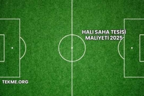 Halı Saha Tesisi Maliyeti 2025