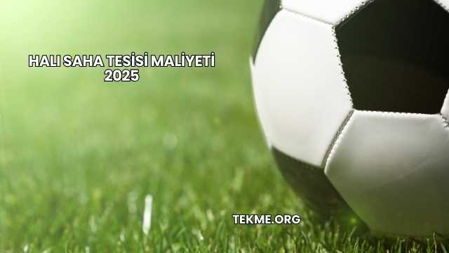 Halı Saha Tesisi Maliyeti 2025