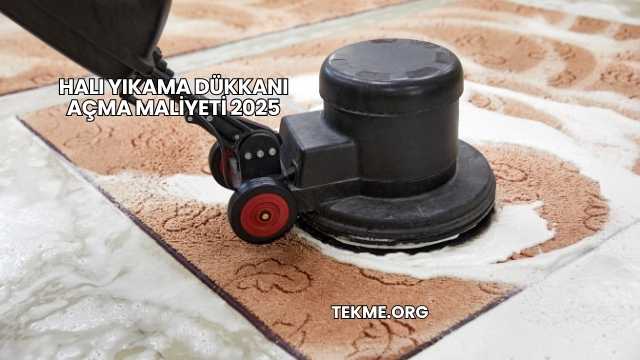 Halı Yıkama Dükkanı Açma Maliyeti 2025