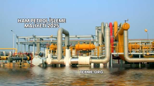 Ham Petrol İşleme Maliyeti 2025
