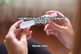 Hamilelik Testi Ne Zaman Yapılır?
