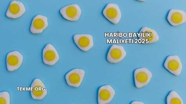 Haribo Bayilik Maliyeti 2025