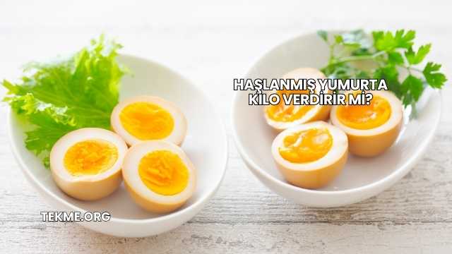 Haşlanmış Yumurta Kilo Verdirir mi?