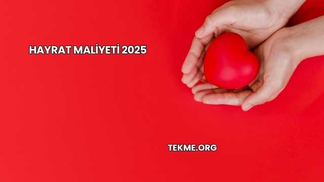 Hayrat Maliyeti 2025