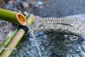 Hayrat Yaptırmanın Maliyeti 2025