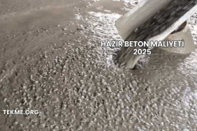 Hazır Beton Maliyeti 2025