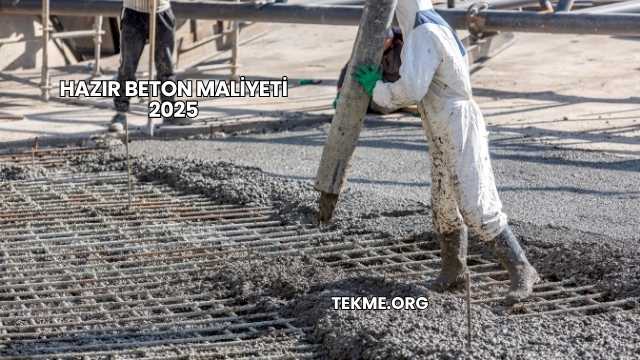 Hazır Beton Maliyeti 2025