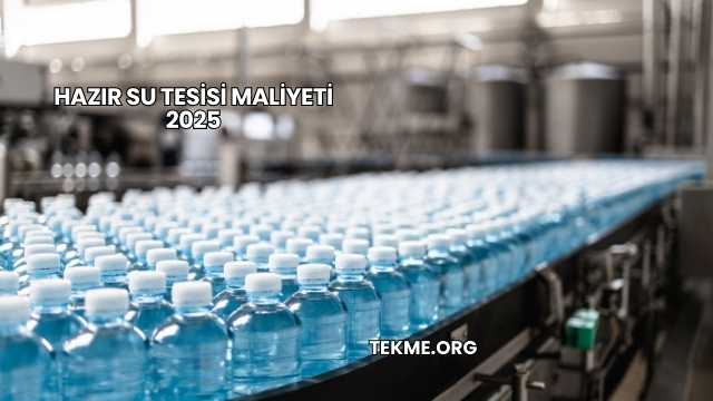 Hazır Su Tesisi Maliyeti 2025
